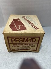 NUTONE PFSM-1D SWIVEL MOUNT KIT FOR PADDLE FANS BROWN ENAMEL