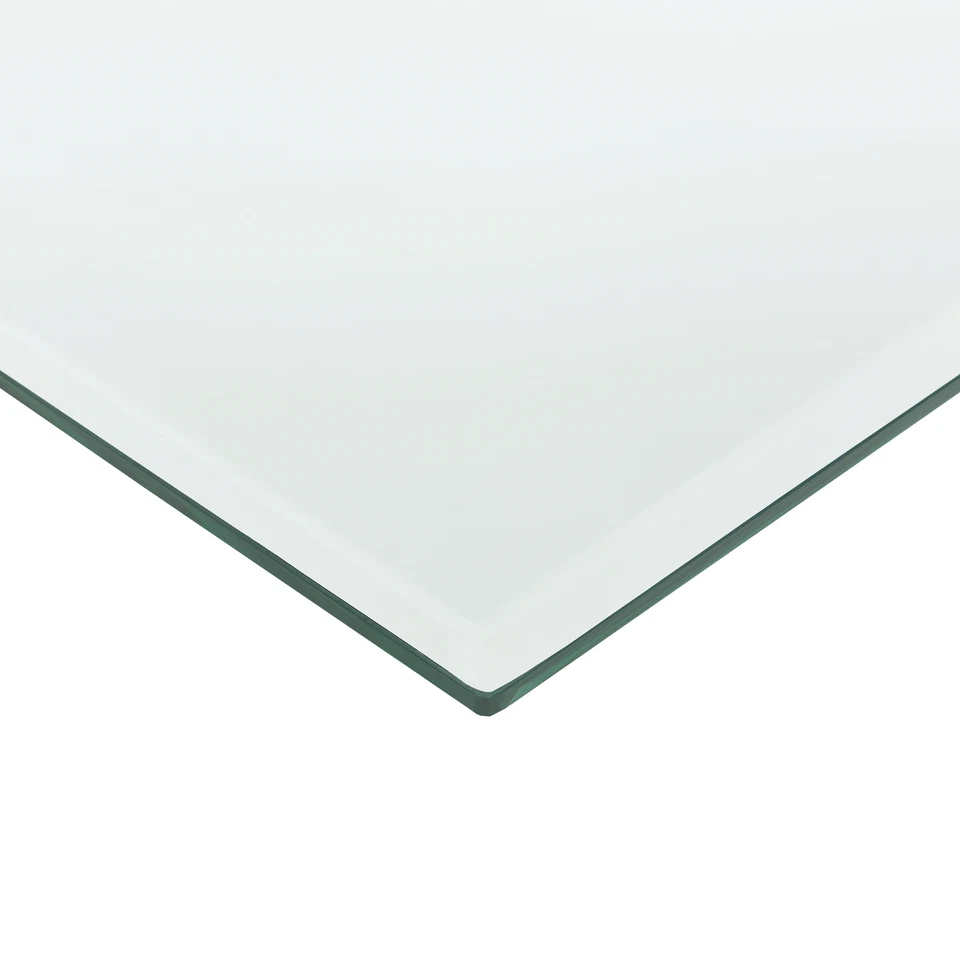 [neu.haus] Tablero de vidrio Mesa de centro 70x70cm Placa Base Chimenea Cuadrado - Imagen 3 de 4