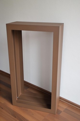 Kaminholzregal Brennholzregal Kaminofen Holzregal Holzlege RECHTECK oAF-corten - Bild 4 von 4