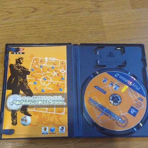 Used Konami 2003 Soccer Kantoku Saihai Simulation: Formation Final Sony PS2 JPN - Picture 3 of 12
