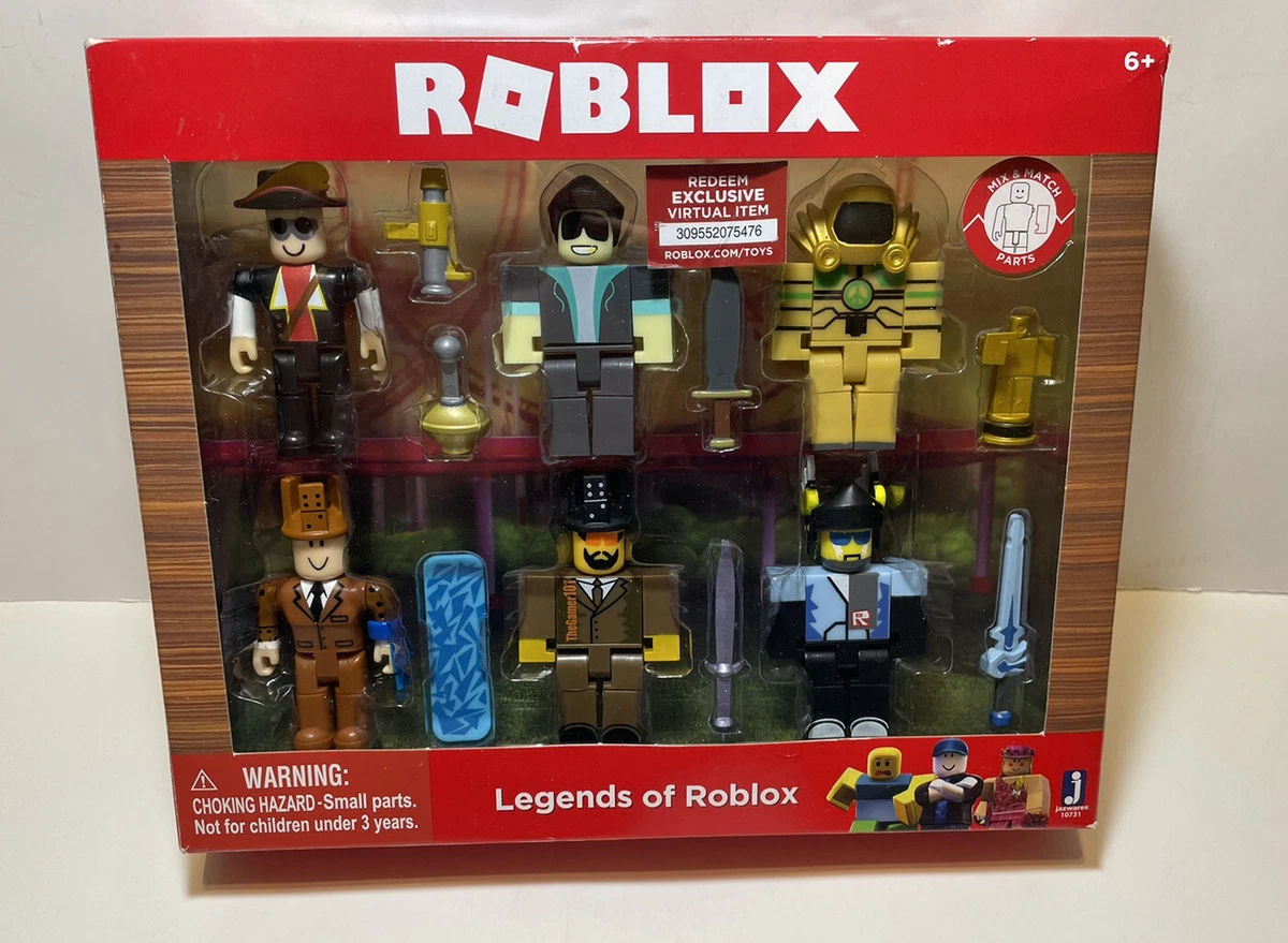 Jazwares Legends of Roblox Action Figure - 6 Pieces 681326107316