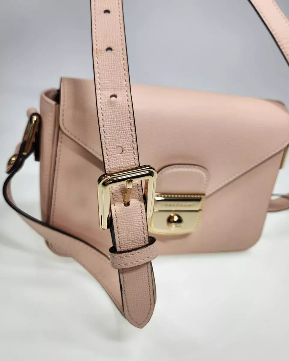 Longchamp Le Pilage Small Crossbody Bag in Pink