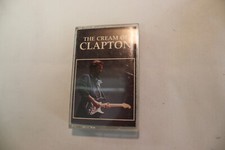 ERIC CLAPTON "THE CREAM OF CLAPTON" ROCK CASSETTE ALBUM 1995 POLYDOR RECORDS