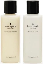 Kate Spade Leather Cleaner / Conditioner Set 4 Oz Per Bottle BRAND NEW / SEALED
