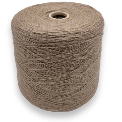 (154,68 /kg) FLUFFY ALPACA CAPPUCCINO 200gr Schurwolle Merino extrafein / Alpaka