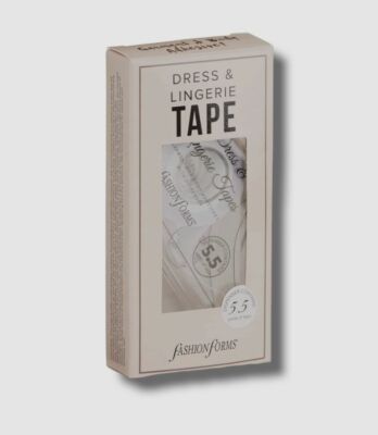$20 Fashion Forms Women's Clear 2 Pack Dress & Lingerie Tape 5.5 Yards  Accessory
