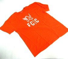 FC Cincinnati Soccer MLS T Shirt Adult Medium Orange White Lettering