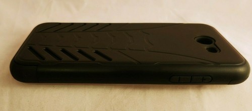 Black Hybrid Armor For Samsung J3(2017) Phone Case (1801) - Zdjęcie 6 z 7