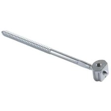 ZIPBOLT QT14.100 Newel Post Fastener inc 1 x 6mm Driver bit (Size 12x 278mm)