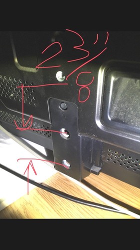 #P2 COMPATIBLE PIONEER TV LEGS STAND PDP-6010FD PDP-6020FD PDP-6100HD PRO-607 - Picture 7 of 14
