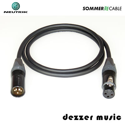 2m XLR Digital-Kabel BINARY Neutrik Gold/ AES/EBU 110 Ohm Sommer Cable/ dmc 