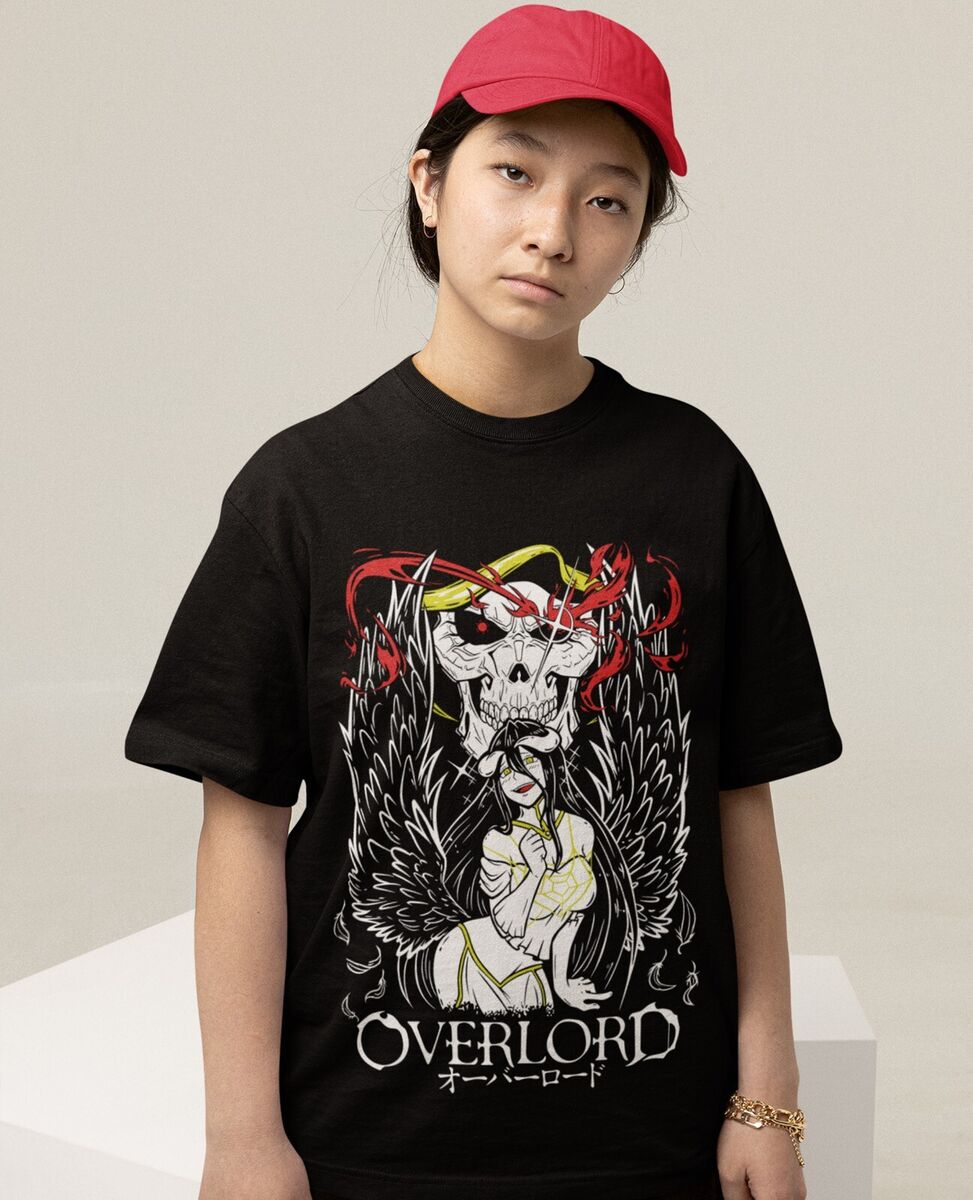Anime Overlord Ainz T-Shirt Anime Overlord Ainz T-Shirt