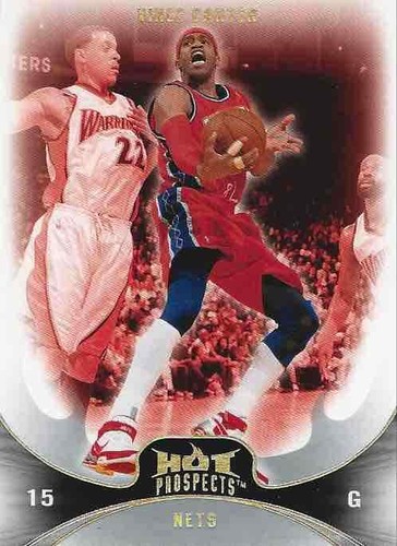 2008-09 NBA Hot Prospects Vince Carter #1/1 White Hot Prospects Masterpiece