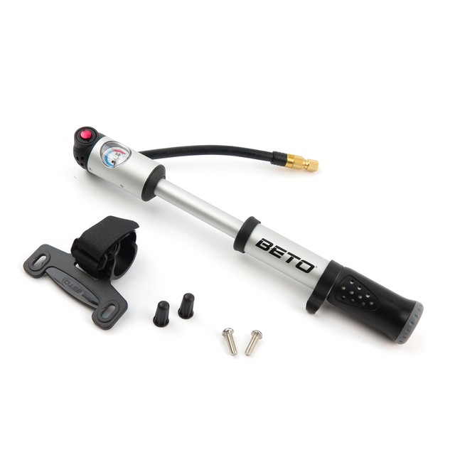 Beto Mp036 Presta SCHRADAR FV AV Dual Valve Bike Bicycle Mini Pump