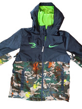 Nike Boys Black/Paint Splatter Camoflauge Zip Hoodie Size M 10-12 