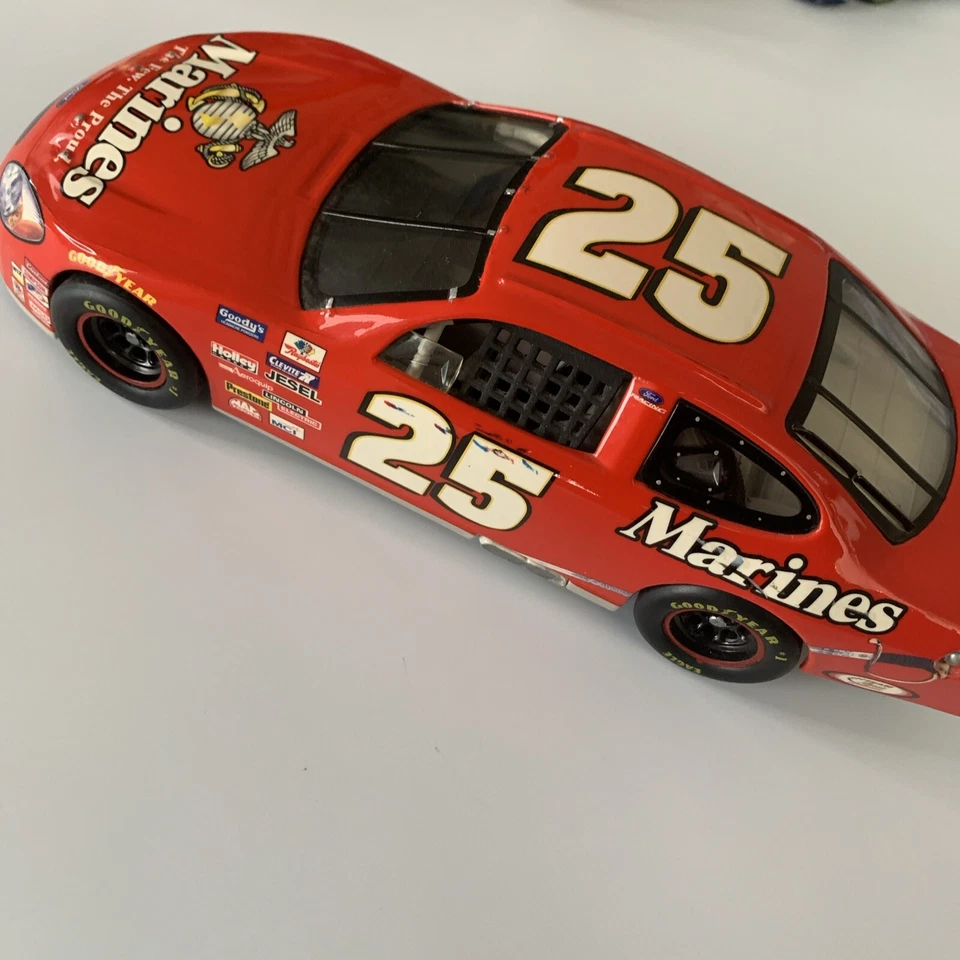 Rare 1999 Hot Wheels Bobby Hamilton, Marines #25 Racing Car, Busch Series - Image 3 of 4