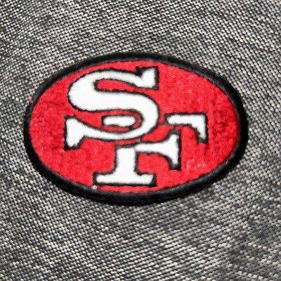くすぶり　NFL 49ers 刺繍ロゴ ゴールド File:San Francisco 49ers logo.svg - Wikimedia Commons