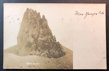 Finger Rock near Yampa Colorado RPPC