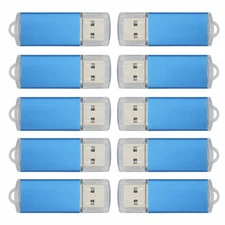Wholesale 10-100pcs USB 2.0 Flash Drives Memory 1GB 2GB 4GB 8GB 16GB 32GB 64GB 