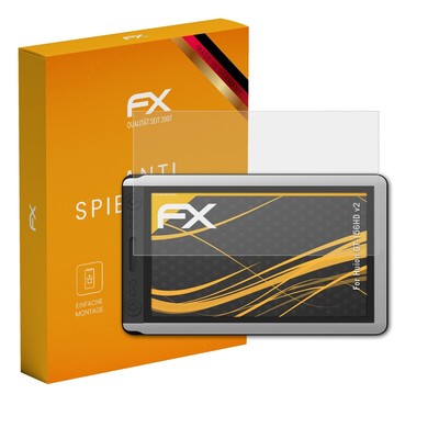 atFoliX 2x Displayfolie für Huion GT-156HD v2 Schutzfolie matt&stoßfest Folie