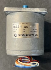 Oriental Motor Co. Ltd. 0434-622 Hysteresis Motor (10V, 1.3/1W, 0.8A, 2∅)