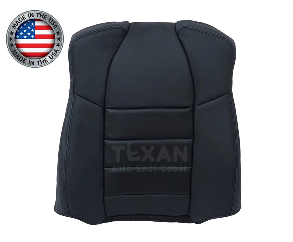 For 2005, 2006 Ford F250, F350 Lariat Extended Cab XLT Vinyl Seat Cover Black - Imagem 3 de 4
