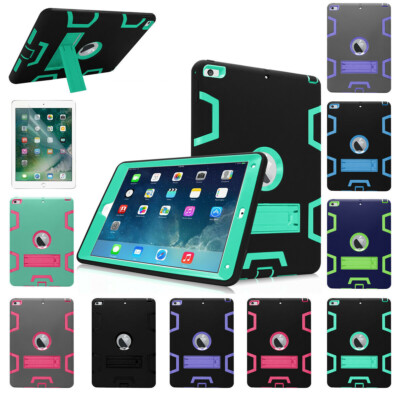 Hybrid Heavy Duty Protective Case for Apple New iPad 9.7'' 2018 / 2017 5 6th Gen