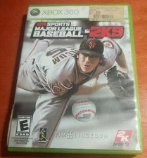 Major League Baseball 2K9 Microsoft Xbox 360 2K Sports Take-Two Interactive MLB