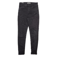 LEVI'S Mile HIgh BIG E Womens Jeans Grey Slim Skinny Stone Wash W29 L30