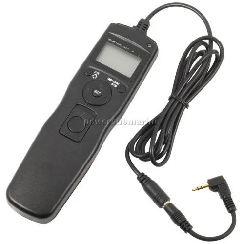 LCD Timer Remote Shutter Release for Canon EOS 350D 400D 650D 550D 600D 60D 70D - Image 3 of 4