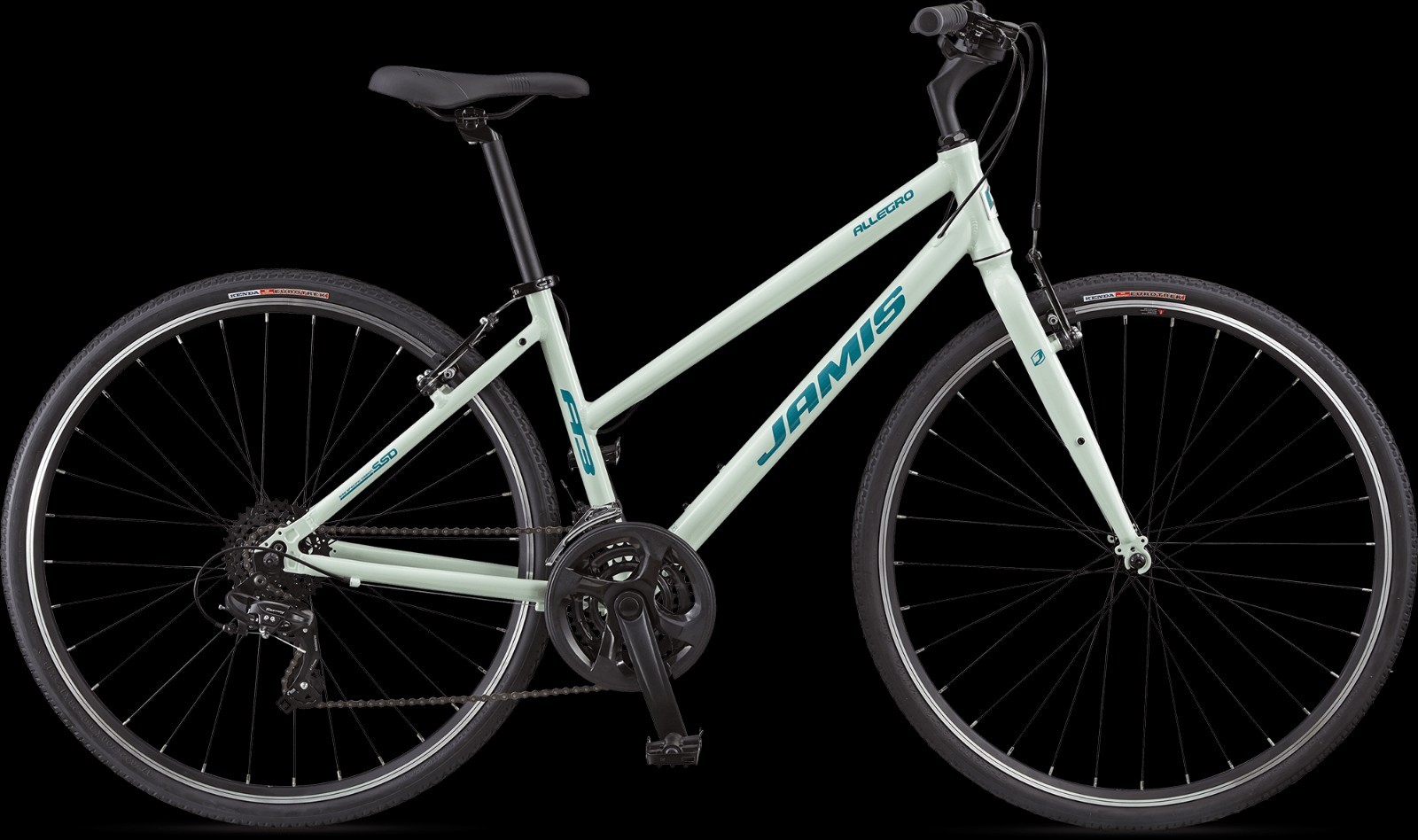 JAMIS ALLEGRO A3 S/T FITNESS HYBIRD BIKE SIZE 18" SUGAR MINT
