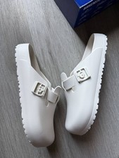 Birkenstock Boston Eva - Cream - Size UK9 - Brand New In Box