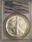 1991 AMERICAN SILVER EAGLE $1 PCGS MS69 WTC GROUND ZERO RECOVERY 9-11 DOLLAR