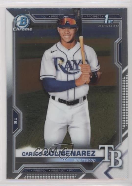 2021 Bowman Chrome Prospects Carlos Colmenarez #BCP-238 0nr3
