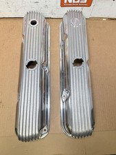 Nice Cal Custom No. 40-2600 Mopar Plymouth Dodge Aluminum Valve Cover 340-360