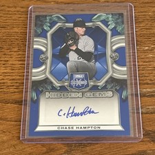 2023 Elite Extra Edition Chase Hampton Hidden Gems Blue Signatures Auto #HG-CHP