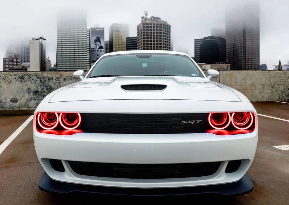 Oracle LED Waterproof Halo Lights Kit For Dodge Challenger 2015-2023 Foto 3 de 4