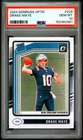 2024 PANINI DONRUSS OPTIC #229 DRAKE MAYE ROOKIE RC PSA 10
