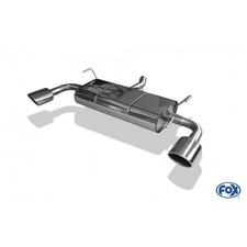 FOX Endschalldämpfer je 1x115x85mm schräg für Subaru Impreza GR Schrägheck 2.0l
