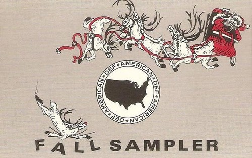 Various Artists Def American Fall Sampler cassette USA Def American Recordings