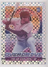 2021 Panini Chronicles Overdrive Building Blocks Prizm Dylan Carlson #21 qf6