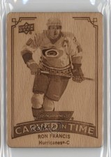 2023-24 Upper Deck Engrained Carved in Time Ron Francis #CT-6 HOF 2tb