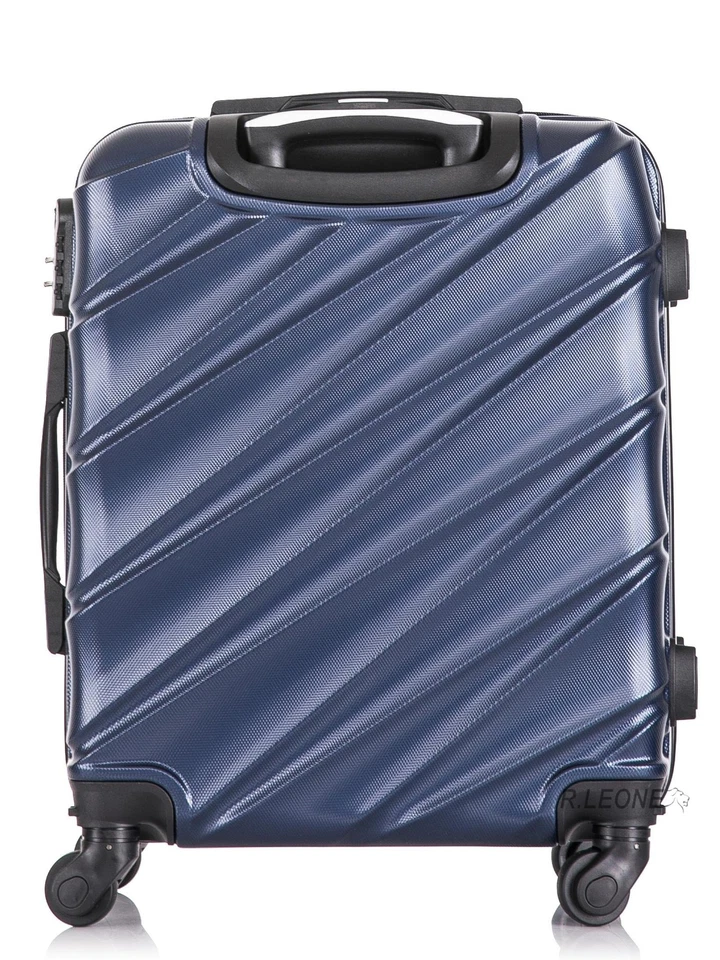 Valigia EasyJet 56x45x25 cm Trolley Bagaglio a mano in ABS 4 Ruote 2130 (S - Immagine 3 di 4