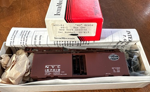 Kit Intermountain HO #NYC-02 PS-1 Box Car New York Central #167019 Nuevo de Lote Antiguo Nueva York | Zustand: New