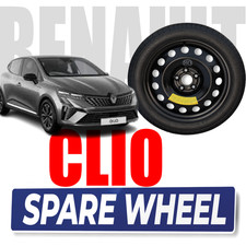 Notrad 16" Renault Clio 4 4x100 Stahlsfelge Schwarz 1 Stk Schnell Lieferung