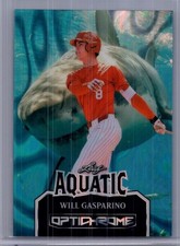 Will Gasparino 2025 Leaf Optichrome Baseball 1/1 Pre Production Proof