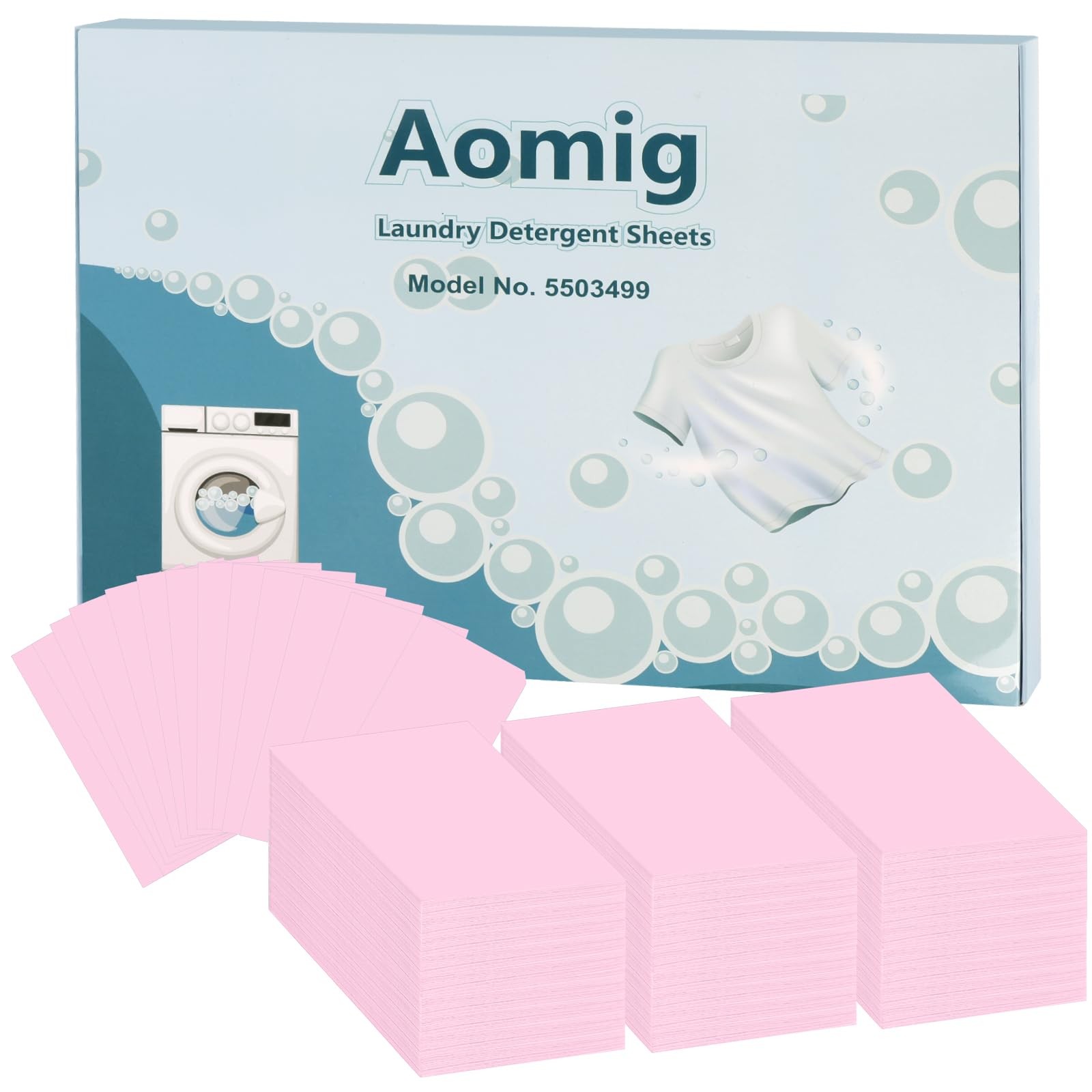 Feuilles à Lessive Écologiques Lot de 180 Lingettes pour Machine à Laver Automatique