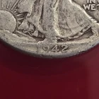 1942 P 🇺🇸USA Silver 12.5 g WALKING LIBERTY Half Dollar EAGLE Piece Of History