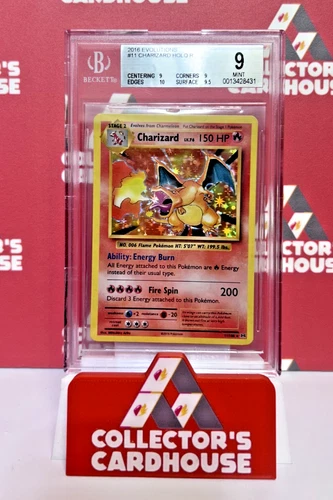 Charizard | 11/108 | BGS 9 | XY Evolutions HOLO RARE | G20