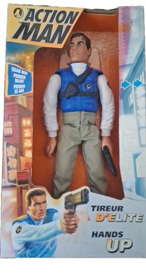 Action Man Hands Up, Hasbro Vintage aus 1996, neu in Originalverpackung 